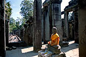 Angkor Thom - Bayon temple, east gopura of the third enclosure 